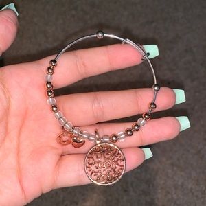 Rose gold bracelet